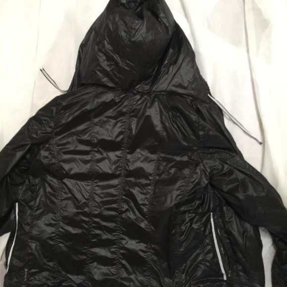 Armani Jeans- Polyamide & Faux Fur jacket hooded - Picture 6 of 8